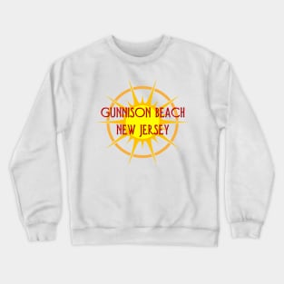 Life's a Beach: Gunnison Beach, New Jersey Crewneck Sweatshirt